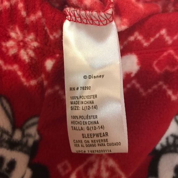 Minnie Mouse Pajamas - Picture 5 of 5